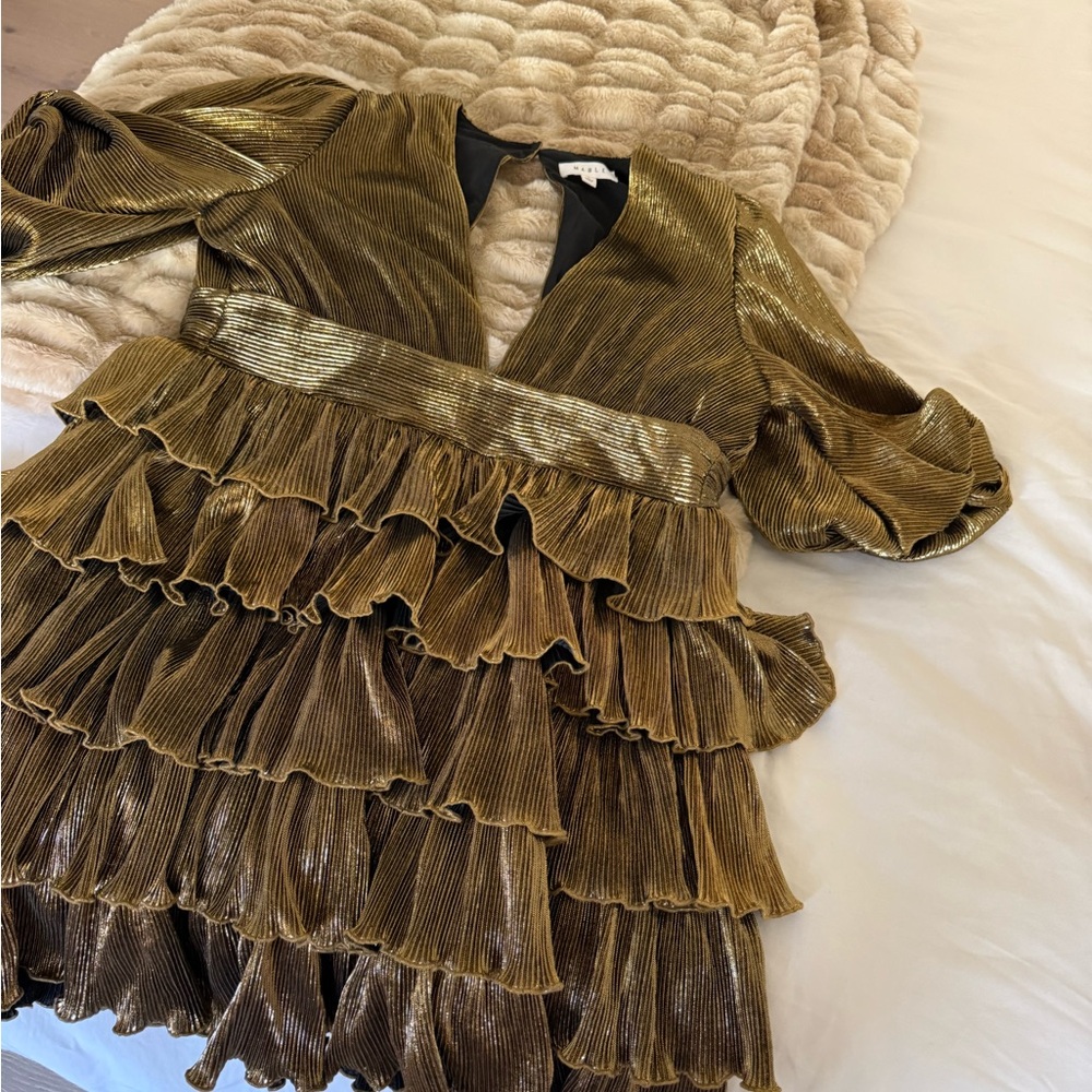 Mable metallic large dress